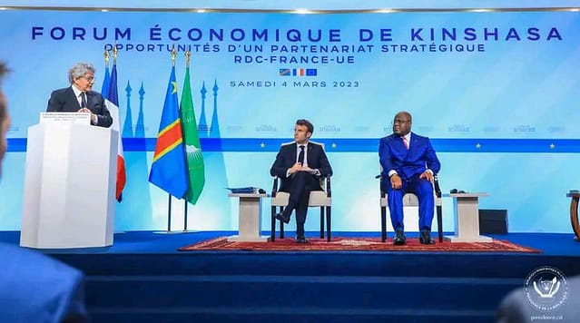 Forum Economique France – Rdc – U.E : Plusieurs accords et contrats de partenariat  économique signés à Kinshasa.