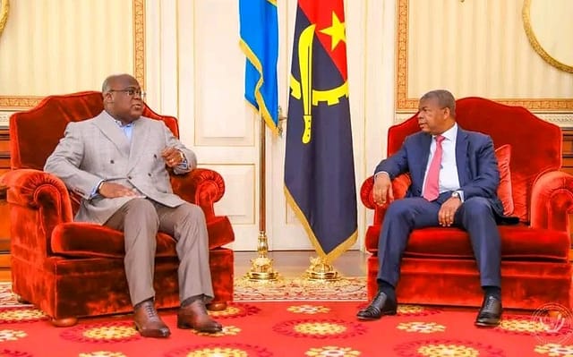 AGRESSION RWANDAISE : LES PRÉSIDENTS JOAO LOURENÇO ET FÉLIX TSHISEKEDI EN TÊTE-À-TÊTE À LUANDA